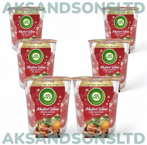 Air Wick Ätherische Öle Kerze Lufterfrischer Glühwein Duftkerzen 105G - Bild 1 von 6