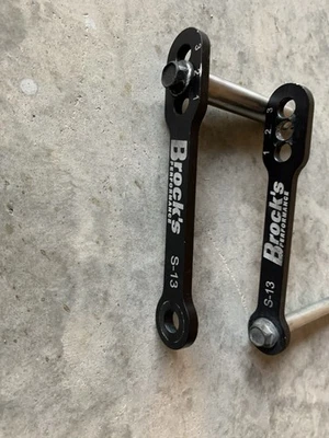 Brocks Performance Lowering Link Hayabusa 1999-2016 2017 2018 2019 2020 Suzuki - Image 1 of 4