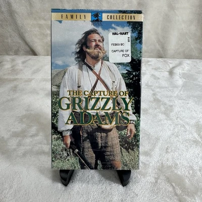 The Capture of Grizzly Adams VHS 1992 Video Tape Family Collection - Image 1 of 3