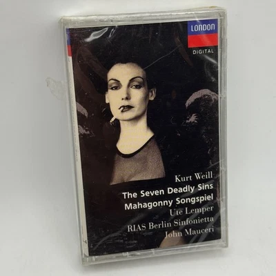Kurt Weill Dennis Davies - The Seven Deadly Sins Cassette Classical SEALED NOS Foto 1 de 4