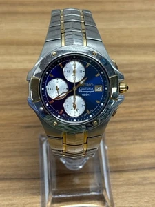 Reloj Cronógrafo Alarma Calendario Perpetuo Solar Hombre Coutura SSC37 (TDW039072) - Imagen 1 de 7