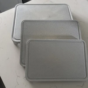 Cutco 124 125 126 Set of 3 Footed Polypropylene Cutting Boards 15" 13" 12" USA - Picture 1 of 8