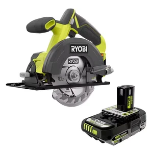 ONE+ 18V Cordless 5 1/2 In. Circular Saw with 2.0 Ah Lithium-Ion HIGH PERFORMANC - Picture 1 of 12