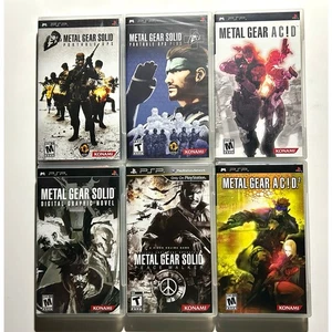 PlayStation Portátil PSP Metal Gear Lote Sólido Paquete Algunos Nuevos Paquete Súper Raro - Imagen 1 de 7