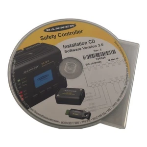NEW Banner Engineering 134534 Rev. E Safety Controller Installation CD Version 3 - Picture 1 of 3