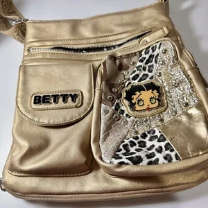 Betty Boop Vintage 2013 King Features Schultertasche erweiterbar Top! - Bild 1 von 12