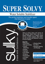 Super Solvy Water-Soluble Stabilizer 19.5"X36"