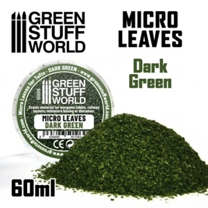 MICRO HOJAS - Mix verde oscuro - cesped base diorama wargames - Imagen 1 de 3
