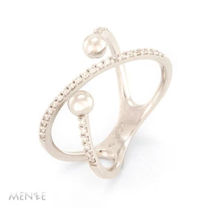 Ring Diamanten in 18K - 750/- Weißgold 34 Brillanten 0,27 ct. RW 54 (21632) - Bild 1 von 8