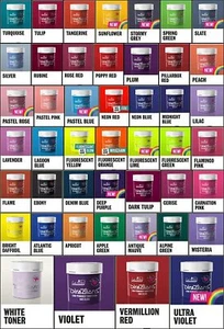 LA RICHE DIRECTIONS SEMI-PERMANENT HAIR DYE  TUBS - ALL COLOURS - FREE UK POST - Picture 1 of 49