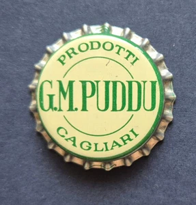 Puddu Cagliari tappo corona bibite soda bottle cap chapa tapon Kronkorken - Imagen 1 de 1
