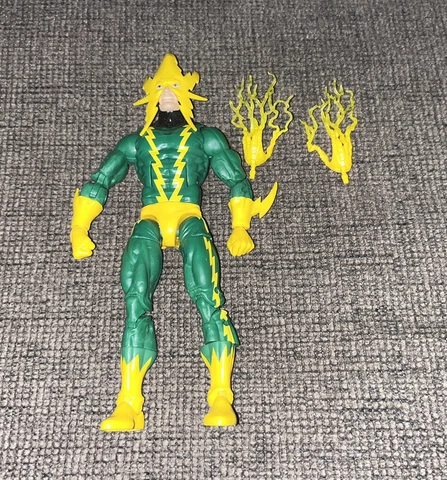 Hasbro Marvel Legends Spider-Man Retro Electro  6" Figure Complete Cover