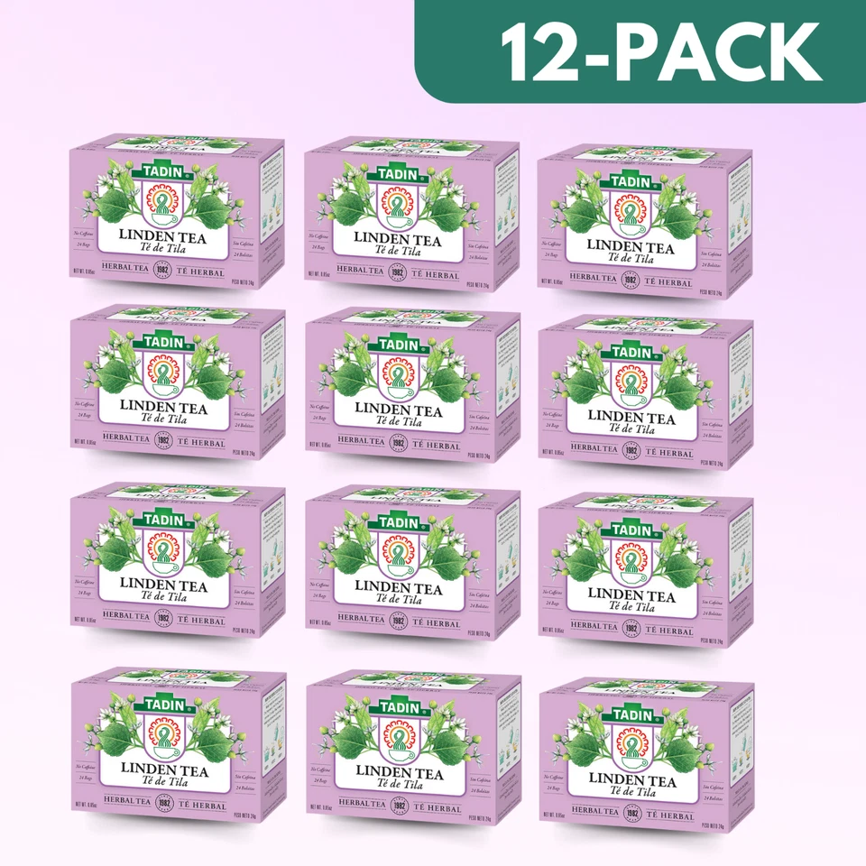 Tadin Linden Herbal Tea Bags 24 Ct 0.84 Oz