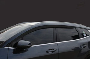 Viseras de ventana lateral negras humo deflector de viento para 2025 Sportage, Sportage híbrido - Imagen 1 de 8