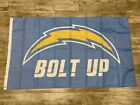 Los Angeles Chargers Football BOLT UP Flag 3x5ft Herbert MVP 2022 Only $19.88 on eBay