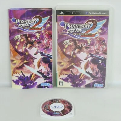 PHANTASY STAR PORTABLE 2 UMD PSP Playstation Portable ccc psp - Image 1 of 3