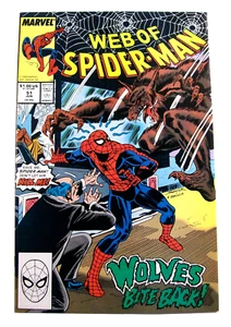 "WEB OF SPIDER-MAN" Issue # 51 (June 1989, Marvel) f. THE CHAMELEON, KINGPIN - Picture 1 of 1