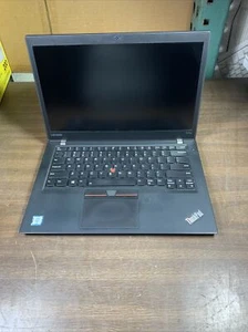 THINKPAD LENOVO T470S INTEL CORE I7-6600U 2.60GHZ 4GB RAM - Picture 1 of 5