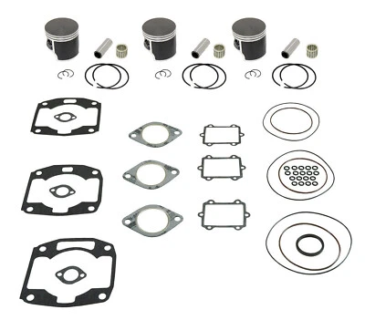 Arctic Cat Pantera 1000 SPI Pistons Top End Gasket Kit Bearings 81mm 2000 2001 - Image 1 of 4