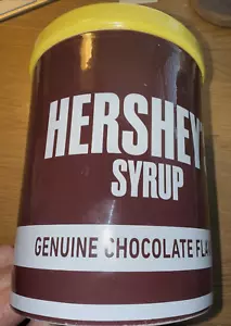 Hersheys Chocolate Syrup Tool Crock-8 " Tall - 6" Dia. - Picture 1 of 4