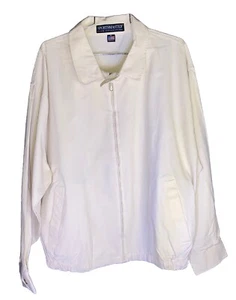 VTG Sportsmaster Spring Jacket Beige XL Dead Stock NWT 100% Cotton Made In USA - Picture 1 of 5