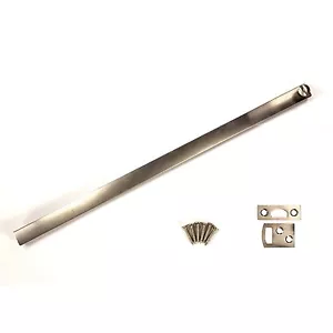 National Hardware N287-031 Satin Nickel 12" Surface Bolt - Picture 1 of 1