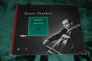 JANOS STARKER Schumann Saint Saens ANGEL STEREO 35598 LP EX - Imagen 1 de 2