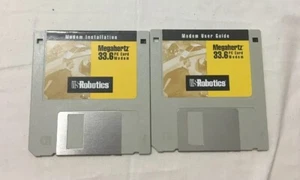 US Robotics 33.6 Modem Card Disks Installation And User Guide - Picture 1 of 4