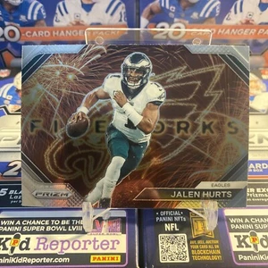 2023 Panini Prizm Jalen Hurts Fireworks Prizm Eagles F-1 - Picture 1 of 2