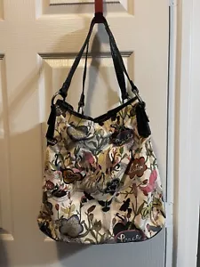 The Sak Multi Colored Bird Peace Handbag San Francisco Nature Dillards Macys - Picture 1 of 5