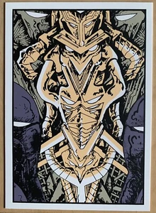 Druillet - "Retours" Superbe Sérigraphie format carte postale (10,5x15cm) -18/32 - Imagen 1 de 1