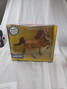 Breyer Traditional Series Firefly No.1130 2001 Red Roan Five Gaiter Damaged Box - Picture 1 of 7