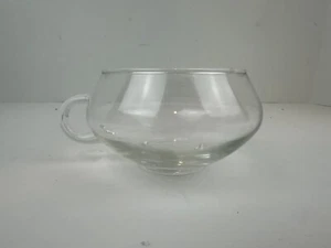 Taza perforadora de vidrio Riekes Crisa Moderno 7 oz taza individual vintage - Imagen 1 de 3