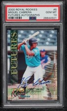2000 Royal Rookies Futures 185/4950 Miguel Cabrera PSA 10 GEM MT Rookie Auto RC
