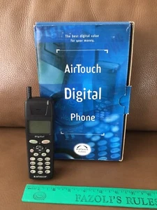 1998 AUDIOVOX Digital Cell Phone Model CDM 3000~ NO Charger~Japan~AS IS~Vintage - Picture 1 of 11