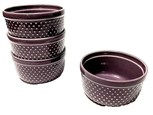 Juego de cuencos de gres púrpura de 4, 5" - Imagen 1 de 4