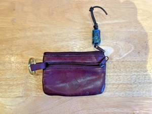 Vintage Princess Gardner Leather Change Purse - Picture 1 of 2
