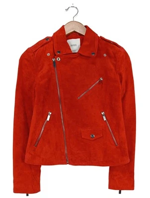 MANGO Chaqueta de motociclista Mujeres Chaqueta Talla EU 36 rojo look casual - Imagen 1 de 4