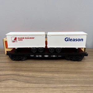 Coche plano Lionel 6-52114 NYC con remolques Piggyback (Gleason y SASIB) USADO RARO - Imagen 1 de 7