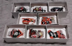 Danbury Mint Denver Broncos Ornament Lot 8 Different Santa, Helicopter,Car Etc - Picture 1 of 7