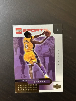 Kobe Bryant 2002-03 Upper Deck Lego Sports Gold Foil #10 SP Los Angeles Lakers - Image 1 of 2