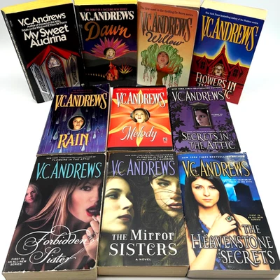 VC Andrews First in Series Variety Logan, Cutler, Audrina, and More Lot of 10 Foto 1 de 4