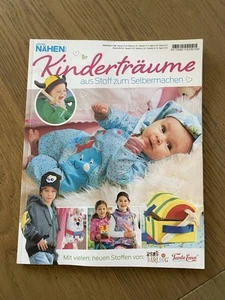 Zeitschrift „Kinderträume aus Stoff zum Selbermachen“ v. Sabrina Nähen - Bild 1 von 2