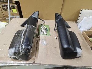 Used item Manual Flip Up Tow Mirrors Power Fold For 09-2018 Ram 1500 2500 3500 - Picture 1 of 4