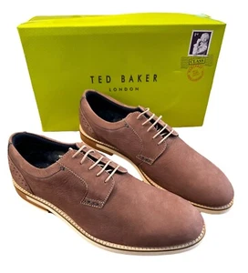 Ted Baker klassische Derby Douglas Schuhe tiefrosa Größe 10 UVP 150 £ - Bild 1 von 15