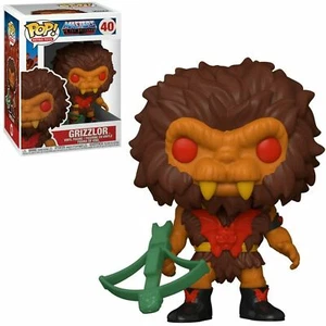HE-MAN MASTERS OF THE UNIVERSE GRIZZLOR 3.75" POP RETRO TOYS VINYL FIGURE 40 - Picture 1 of 3