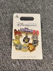 Hong Kong Disneyland pin 2021 Zootopia pin 5th Anniversary pin HKDL pin LE600 - Picture 1 of 8
