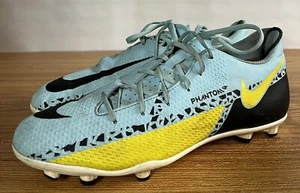 Nike Phantom GT2 Club MG Glacier Ice Blue Yellow Strike DA5640-407 Men’s Sz 9.5 - Picture 1 of 9