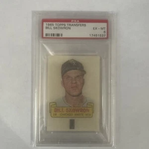 1965 Topps Transfers Bill Skowron PSA6 - Picture 1 of 1