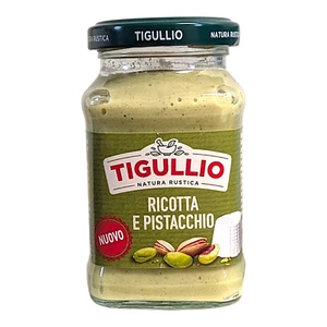 Tigullio Pesto Ricotta e Pistacchio - Ricotta and Pistachio Pesto Sauce 185g - Picture 1 of 12